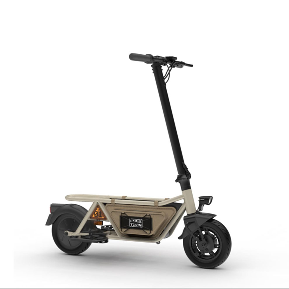 High Quality Foldable Electrical Scooter with Large Bag and Box for Pets